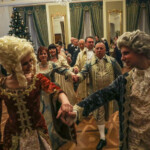 11.01.2020. минская область. мир. мирский замок. рождественский бал-маскарад для взрослых. танцы. история. радзивиллы. традиция. дворянство. княжество. маски. аристократические забавы. придворные танцы. Фото Алексея Столярова.